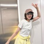 Nana Seino Instagram - おつかれーらいす。 #nanaseino_raybeams #ニコちゃんキャップ