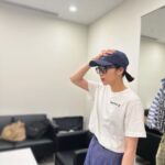 Nana Seino Instagram - おつかれーらいす。 コラボT.キャップ。 #nanaseino_raybeams