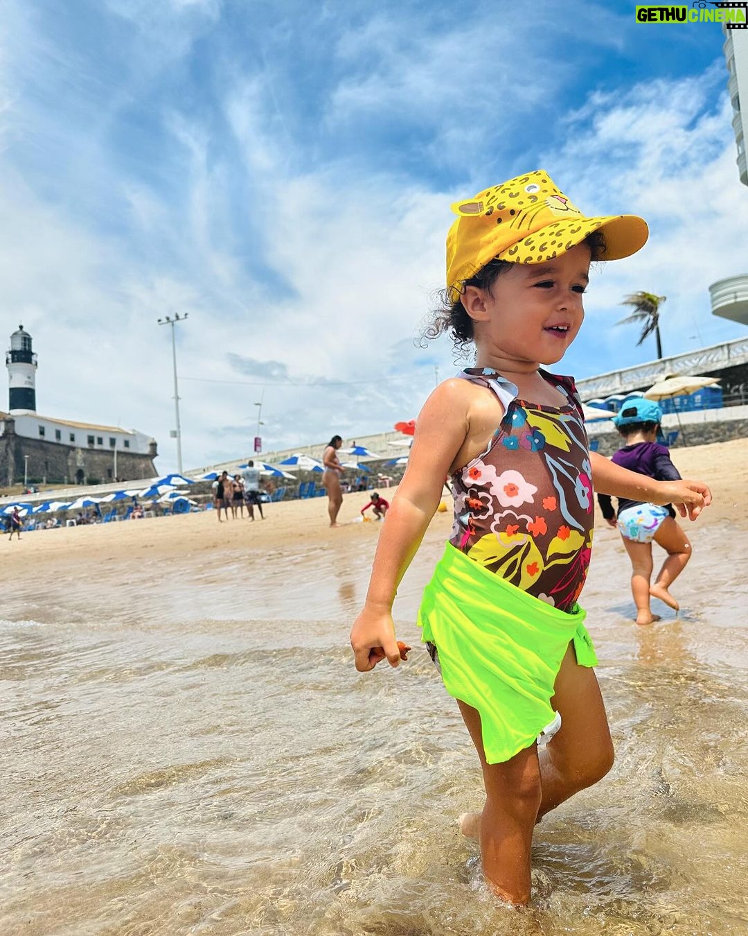 Nanda Costa Instagram - Amor é…. ? Praia do Farol da Barra