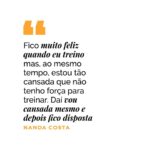 Nanda Costa Instagram - Aqui estão alguns trechos da entrevista com @nandacosta, capa de novembro da Boa Forma. No link da bio, você pode conferir a matéria na íntegra! Texto @helenagalante Fotos @diniloris Assistente de foto @raphaeljacomini e @scapelos Styling @fabianaleite Edição de moda @pjaycob Produção de moda matheus.foc Beleza @vanessarozan e @grasielapaz Produção de objetos @inaramos_ e @deia_produtoraearte Direção de arte @kareensayuri Camareira Tina Ramalho Retouch @marceladini