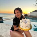 Natalie Mariduena Instagram - just here for the cake Los Cabos, Mexico