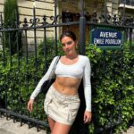 Natalie Mariduena Instagram - to europe and back and now to your closet! @eladay summer dropping in two days 🥰☀️🥵♥️ Paris, France