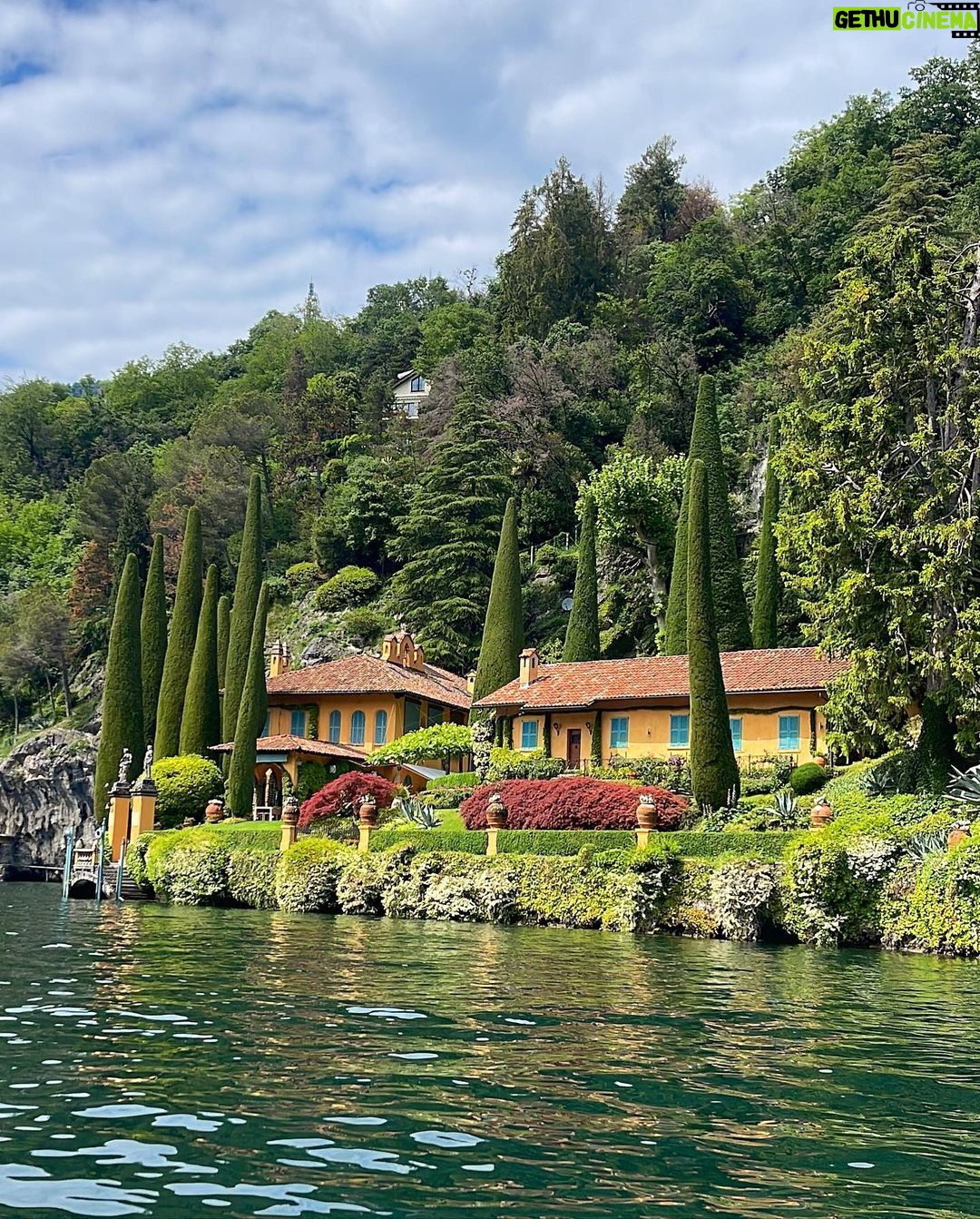 Natalie Mariduena Instagram - manifesting all summers in como Lake Como