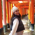 Natalie Mariduena Instagram - thankful for the ice cream along the way Fushimi-Inari,kyoto