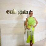 Natalie Mariduena Instagram - the green is giving