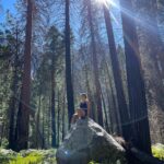 Natalie Mariduena Instagram - happy camper :) Kings Canyon National Park