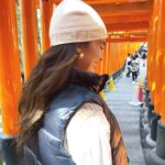 Natalie Mariduena Instagram - thankful for the ice cream along the way Fushimi-Inari,kyoto