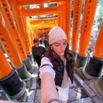 Natalie Mariduena Instagram - thankful for the ice cream along the way Fushimi-Inari,kyoto