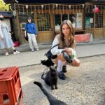 Natalie Mariduena Instagram - thankful for the ice cream along the way Fushimi-Inari,kyoto