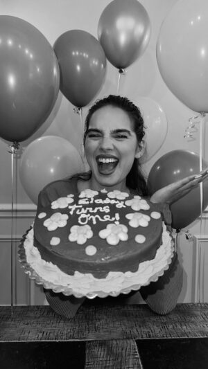 Natalie Mariduena Instagram - Eladay is officially ONE !! thank you to everyone that has been supporting us, posting us, purchasing us.. we’re only here because of you and it means the world!! lots more to come :)