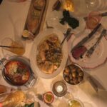 Natalie Mariduena Instagram - dinner is served