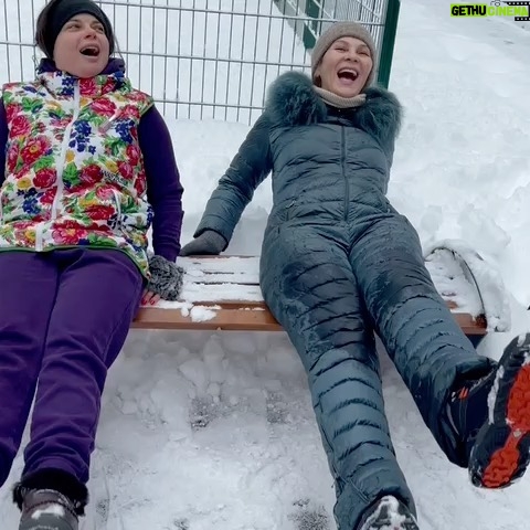 Natalya Korolyova Instagram - Наше воскресное , спортивное Крекшинское утро !!! Ух, красота ! Спорт на свежем воздухе в хорошей компании с классным тренером @progressov_a !!! #спорт #зима #здоровье Krekshino, Moskovskaya Oblast', Russia