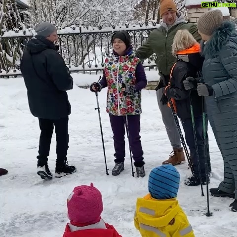 Natalya Korolyova Instagram - Наше воскресное , спортивное Крекшинское утро !!! Ух, красота ! Спорт на свежем воздухе в хорошей компании с классным тренером @progressov_a !!! #спорт #зима #здоровье Krekshino, Moskovskaya Oblast', Russia