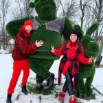 Natalya Korolyova Instagram - мы с Архипом @grek_grex желаем всем вам хорошего настроения !!! #суббота #мама #сыночек Руза Family Парк