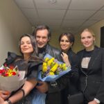 Natalya Korolyova Instagram - В Москве состоялась премьера пластического спектакля «Мастер и Маргарита» Сергея Полунина @poluninink ! Блестяще , Браво 👏👏👏!!! Идуся @idadostman спасибо за приглашение !!! Crocus City Hall