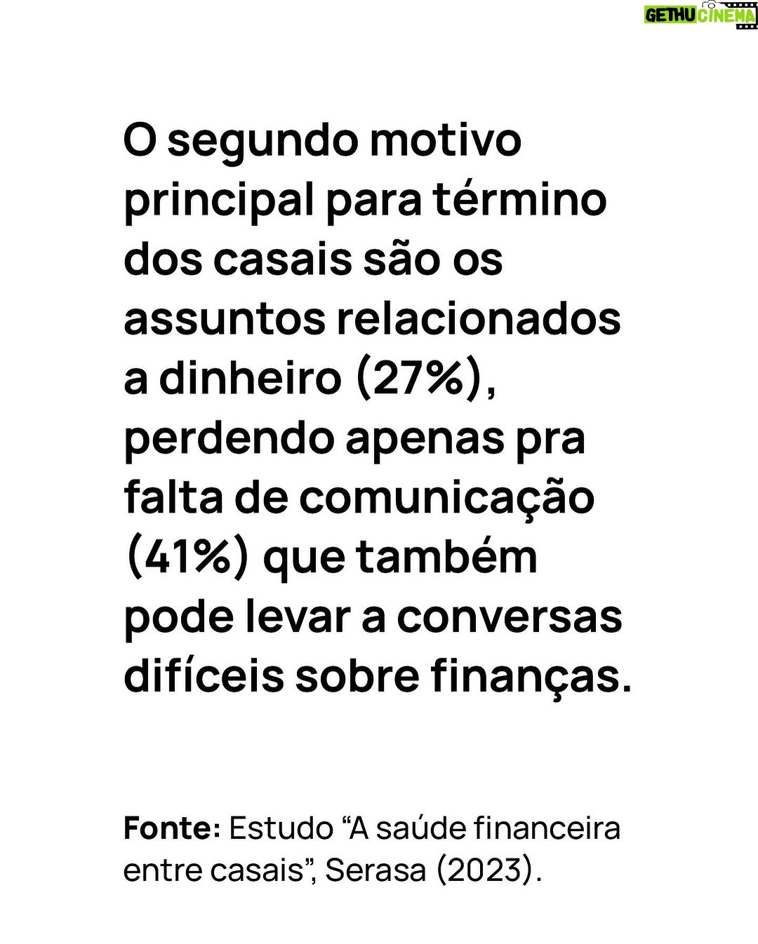 Nathalia Arcuri Instagram - Na riqueza e na pobreza até que a morte os separe? SERÁ? Ou o dinheiro separa antes? O papo é reto: desf*da a sua vida financeira pra não f*der suas relações, seja como casal, amigo ou até mesmo no trabalho. E isso não é só em relação a administração do uso da sua grana não. Cuidar do dinheiro também está relacionado com a forma como abordamos esse assunto com quem tá do nosso lado. Se planejar e tornar dinheiro pauta das conversas em família e entre amigos faz com que a gente esteja preparado pra qualquer situação (em vida e até mesmo em morte). E, claro, falando sobre dinheiro, a gente pode aprender muito com a experiência do outro. No vídeo novo de hoje eu falei sobre 3 conversas difíceis que TODO MUNDO vai ter um dia sobre dinheiro. Você consegue adivinhar quais são? A primeira eu já entreguei: conversa de dinheiro entre casais. E as outras duas? Comenta aqui pra mim (ou vai descobrir no vídeo novo no link da bio 😉).
