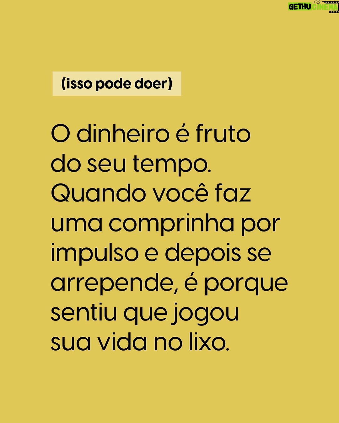 Nathalia Arcuri Instagram - Você trabalhou (E NÃO FOI FÁCIL) para ganhar cada centavo que está hoje na sua carteira ou conta bancária. É esse dinheiro que vai comprar o que é necessário para o seu dia a dia, além de ajudar a construir os seus sonhos. Então faz sentido esquecer COMO ele foi parar em suas mãos ou sobre como foi suado ganhá-lo? Cada centavo é fruto do SEU ESFORÇO. “Só se vive uma vez”, “Não vou levar pro caixão” e pensamentos similares, são atitudes que te fazem jogar no lixo o tempo de vida gasto para ganhar dinheiro e o seu valor profissional, que custou o que você tem em mãos hoje. Use com inteligência. Marque aqui uma pessoa inteligente que precisa ter essa visão, assim como você! 😉