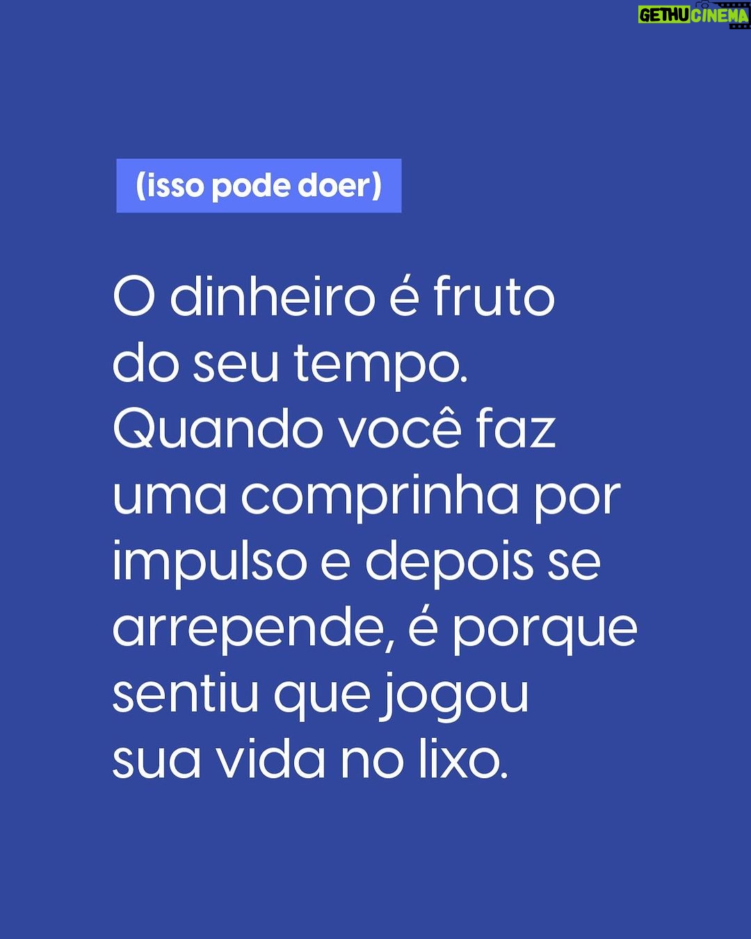 Nathalia Arcuri Instagram - Você trabalhou (E NÃO FOI FÁCIL) para ganhar cada centavo que está hoje na sua carteira ou conta bancária. É esse dinheiro que vai comprar o que é necessário para o seu dia a dia, além de ajudar a construir os seus sonhos. Então faz sentido esquecer COMO ele foi parar em suas mãos ou sobre como foi suado ganhá-lo? Cada centavo é fruto do SEU ESFORÇO. “Só se vive uma vez”, “Não vou levar pro caixão” e pensamentos similares, são atitudes que te fazem jogar no lixo o tempo de vida gasto para ganhar dinheiro e o seu valor profissional, que custou o que você tem em mãos hoje. Use com inteligência. Marque aqui uma pessoa inteligente que precisa ter essa visão, assim como você! 😉