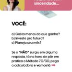 Nathalia Arcuri Instagram - Me diz uma coisa: você se planejou financeiramente pra passar o mês ou ainda tá na torcida pra tudo dar certo? 🤔 O 5º dia útil do mês é amanhã e, se você vai receber seu salário, é preciso se preparar para tomar boas decisões com esse dinheiro que vai entrar na sua conta. Eu preparei aqui nesse post um esqueminha explicando o método 70/30, que já mudou a vida de milhares de pessoas, pra te ajudar a entender o que fazer com seu próximo salário. Já pega a calculadora e bora colocar a casa em ordem! “Mas, Nath, é impossível me encaixar nesses valores 😔” Eu sei que não é uma tarefa fácil, então você precisa se perguntar: - estou vivendo um degrau abaixo? - onde posso cortar os gastos? - como posso ganhar mais ou fazer uma renda extra? Pode ser uma combinação de todos eles. E, como uma boa prof, claro que eu não ia te deixar na mão. Além de diversos conteúdos no canal da @mepoupenaweb sobre renda extra e investimentos, tem um planner TOTALMENTE COMPLETO E GRATUITO no link da minha bio pra te ajudar com a organização mensal. Clica lá, baixa o seu e compartilha com todo mundo que você quer ver bem 💜