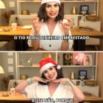 Nathalia Arcuri Instagram - O NATAL VEM VINDO…E AS TRETAS TAMBÉM! Mas, pra toda treta, tem uma resposta Nath pistola pra você dar. 😎 Se você nesse último ano, saiu do grupo de Whatsapp da família ou foi embora de algum almoço por divergência de opiniões, tenho uma notícia: A ceia de Natal vem aí. Além de só entrar em Amigo Invisível com orçamento estabelecido e respeitar o orçamento (por favor!), pega essa lista de respostas das MENTES MAIS DESF*DIDAS DO BRASIL. É pra tá na ponta da língua na hora da ceia, ein? Comenta aqui uma resposta afiada pras Me Poupeiras! e Me Poupeiros! se inspirarem nessa Noite Feliz 🎄👇 Terra Da Uva Passa