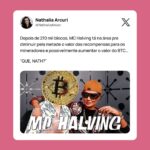 Nathalia Arcuri Instagram - BITCOIN PODE VALER R$2 MILHÕES 🌽🥳 Mas será que vale a pena comprar? O próximo Halving pode valorizar ainda mais o BTC e a estimativa é que ele aconteça agora, no final de abril de 2024. “ENTÃO É PRA SAIR COMPRANDO BITCOIN ADOIDADO?” Calma, meus calabresos… o primeiro passo nesse mercado é entender como ele funciona e se conversa com as suas metas. Ficou curioso e quer aprender, além de descobrir se esse investimento é pra você? Envia CONTA MAIS aqui nos comentários que eu te envio o link do vídeo que acabou de sair no canal!