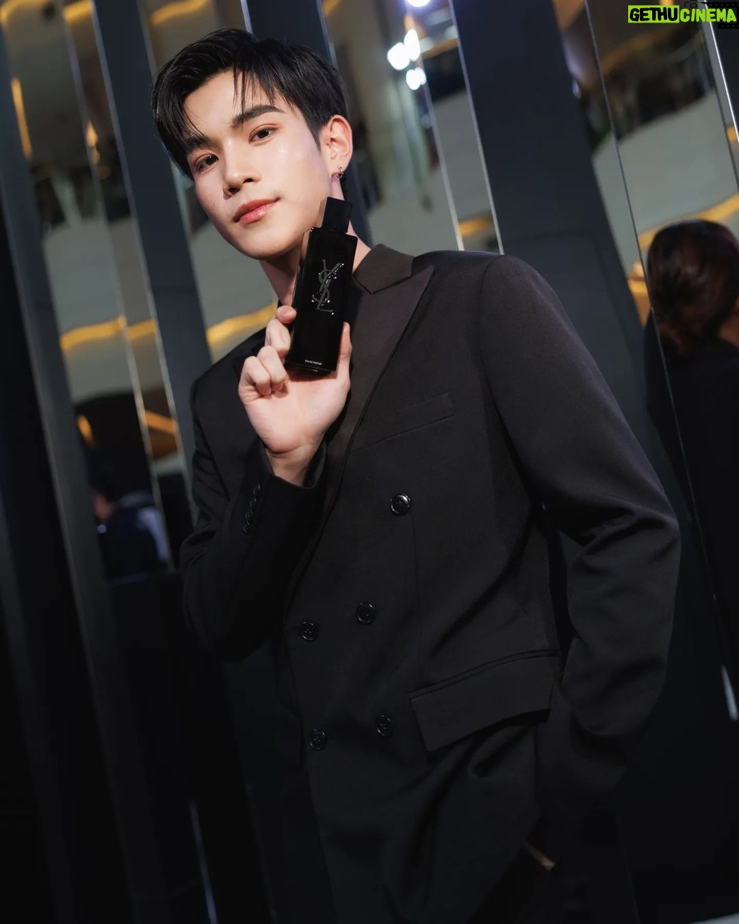Nattawat Jirochtikul Instagram - MYSLF, a statement of modern masculinity to celebrate your true self. Because being myself is the boldest thing I can do. Discover YSL Beauty’s latest statement fragrance today - January 30 at Fashion Hall, 1st Floor, Siam Paragon. #MYSLFNoMatterWhat #yslbeautyth