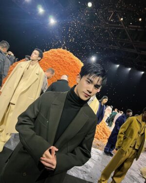 Nattawat Jirochtikul Instagram - Such an honor to be in #ZEGNAFW24 
@zegnaofficial @alessandrosartoriofficial #ZEGNA #ZEGNAxGeminiFourth