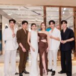 Nattawat Jirochtikul Instagram - Smile at life and adopt FRED's joyful frame of mind: Live the Joy today, tomorrow, forever. Thanks for having me at the Siam Paragon boutique opening. 🤍💎 #FREDParis #FREDJewelry @fredjewelry
