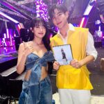 Nattawat Jirochtikul Instagram – Tadaaaa it’s Pretty girl right here @min.nicha 
What a Wonderful night meeting you krub :)