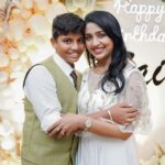 Navya Nair Instagram - In the symphony of moments captured, every photo speaks of a story of a young soul stepping into a new chapter, surrounded by the unwavering embrace of loved ones. Here's to love, laughter, and life's beautiful milestones! Venue:- @thecroftcochin.in Event Planners:- @wenyu_events Caterers :- @alacartecaterscochin Photography :- @wedlock__stories Cakes:- @themistledough Returns Gifts:- @mannequinstories.gifts Costume:- @the_drape_studio Makeup :- @makeupby_nami_ The Croft