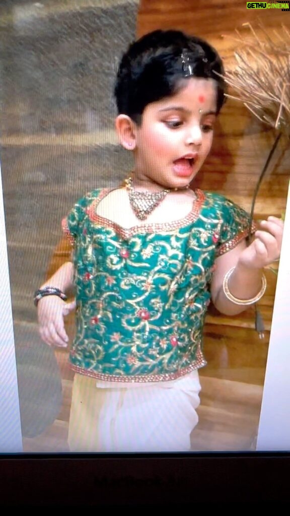 Navya Nair Instagram - Happy bday to my babe … From my lil krishna to this talllllll boy , walking with such an attitude , u r my pride jaaan … You will always be mammas gundumani vava evn though you are taller than me … I love you more than anything in this whole world .. May guruvayurappan bless you more and more …