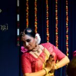 Navya Nair Instagram - The words that melted my heart and soul .. Moments when you really feel like there is a lot to do .. Thank you Shafeena .. Swipe left to see Shafeena @shafeena_0369 .. She has never danced before in her life , she is 35 years old and my son’s friend Ritha’s mom .. I still remember the day when she had joined maathangi ( an year back ) , she was so so embarassed and she asked me , is it possible to dance classical , as I have never danced anything in my life .. I am proud to say that she has done her ranga parichayam (not arangetram ) in one year , doing a tisra alarippu very neatly .. She was very persistant in her practises , she was determined and dedicated , ya the path is not easy its challenging bt nothing is impossible for a determined mind with patience .. I am proud to have a student like you Shafeena .. Miles to go .. and I am there for you and for all my students .. #bharatanatyam #thelovefordance #determination #mystudent #maathangigirls #storiesofmaathangi