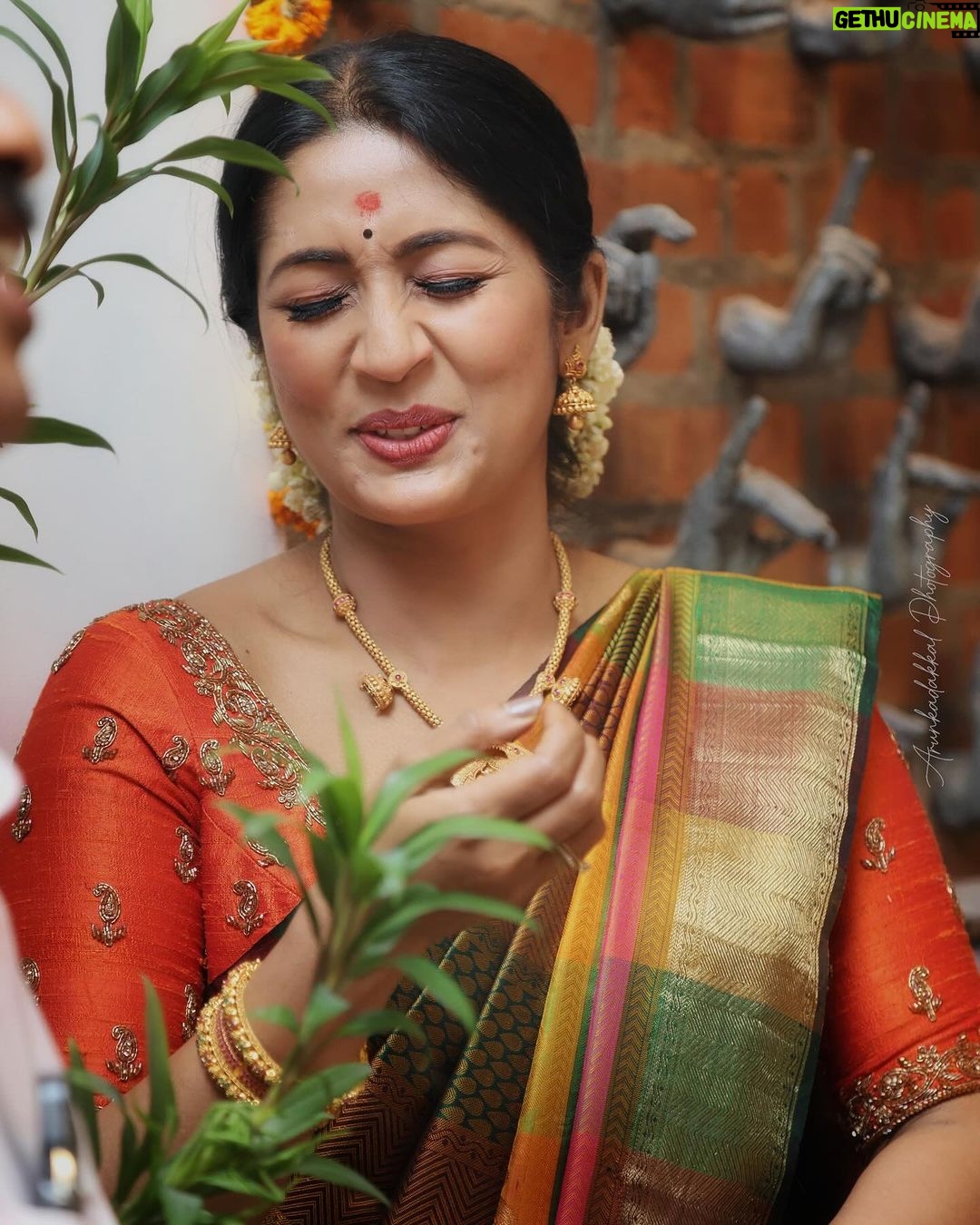 Navya Nair Instagram - Surrounded by loved ones and uplifting speeches, my heart dances with joy on Maathangi’s first anniversary. A celebration of happiness and togetherness, capturing the essence of this special day through smiles that speak volumes. 🎉💖 Photography @arunkadakkal_photography_ #MaathangiAnniversary #JoyfulMoments” #happiness #peace #love