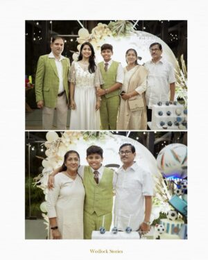 Navya Nair Instagram - In the symphony of moments captured, every photo speaks of a story of a young soul stepping into a new chapter, surrounded by the unwavering embrace of loved ones. Here's to love, laughter, and life's beautiful milestones!

Venue:- @thecroftcochin.in 
Event Planners:- @wenyu_events 
Caterers :- @alacartecaterscochin 
Photography :- @wedlock__stories 
Cakes:- @themistledough 
Returns Gifts:- @mannequinstories.gifts 
Costume:- @the_drape_studio 
Makeup :- @makeupby_nami_
