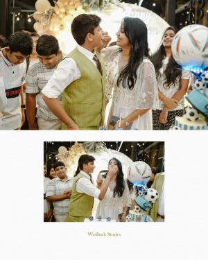 Navya Nair Instagram - In the symphony of moments captured, every photo speaks of a story of a young soul stepping into a new chapter, surrounded by the unwavering embrace of loved ones. Here's to love, laughter, and life's beautiful milestones!

Venue:- @thecroftcochin.in 
Event Planners:- @wenyu_events 
Caterers :- @alacartecaterscochin 
Photography :- @wedlock__stories 
Cakes:- @themistledough 
Returns Gifts:- @mannequinstories.gifts 
Costume:- @the_drape_studio 
Makeup :- @makeupby_nami_