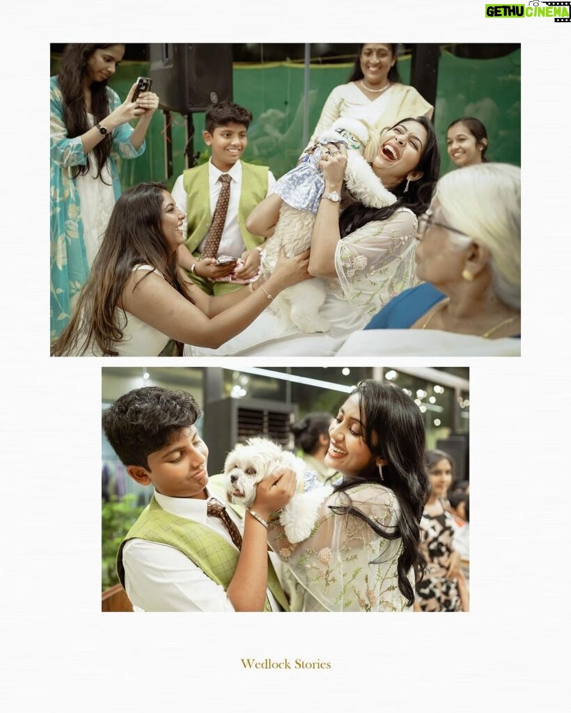 Navya Nair Instagram - In the symphony of moments captured, every photo speaks of a story of a young soul stepping into a new chapter, surrounded by the unwavering embrace of loved ones. Here's to love, laughter, and life's beautiful milestones! Venue:- @thecroftcochin.in Event Planners:- @wenyu_events Caterers :- @alacartecaterscochin Photography :- @wedlock__stories Cakes:- @themistledough Returns Gifts:- @mannequinstories.gifts Costume:- @the_drape_studio Makeup :- @makeupby_nami_ The Croft