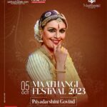 Navya Nair Instagram - Akbar travels presents #maathangifestival2023 Day 4 Performance by the one and only Priyadarsini Govind .. Welcoming all rasikas and requesting to be on time .. (those who have passes ) @jtpac_choice @akbartravels @farmfedfoods @navyabakeshop @ksfeltdofficial @redfmmalayalam #vennalamahadevatemple #mathangifestival2023 #Day1 #bharatnatyam #NavyaNairPerformance #IndianDance #CulturalHeritage #ArtistryInMotion #festivalsinindia # festivals in kerala