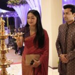 Navya Nair Instagram - Navaratri celebrations @kalyanjewellers_official Thenk you @rameshkalyanaraman for the invite .. May goddess bless you more and more .. Jewels @m.o.dsignature Muh @makeupby_nami_ Styling @rn.rakhi