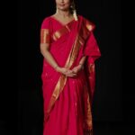 Navya Nair Instagram - And those who were seen dancing were thought to be insane by those who couldnt hear the music ❤️ Clicks by @anandhu_hari1 Saree @pichakamweaves #navyanairdance #actordancer #dancerlife #bharatanatyam #lovefordance #performer #maathangifestival2023