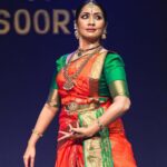 Navya Nair Instagram - Dancing @sooryafestival is a feeling for every artists .. gratitude forever and for everything to Soorya Krishnamoorthy sir .. Thankful to the overflowing crowd who have come to watch me dance and grateful for the overwhelming response through your applause .. Always indebted to God , my parents and now to my mentor and Guru , Smt : Priyadarsini Govind , who is an epitome of kindness and pure love , the one who changed my outlook towards life and dance .. Thank you akka for being with me .. Thank you @anoop_ravlat fr the clicks , the first pose is amazing 🙏🏻 #bharatnatyam #NavyaNairPerformance #IndianDance #CulturalHeritage #ArtistryInMotion #festivalsinindia # festivals in kerala #dancerslife #navyanairdance
