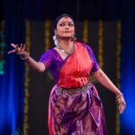 Navya Nair Instagram - 2nd day of MAATHANGI FESTIVAL 2023 , curated by Navya Nair , in collaboration with @jtpac_choice sponsored by @ksfeltdofficial witnessed the spectacular performance by Kalashree Smt Rama Vaidyanathan .. Vocal @sudharaghuraman20 Nattuvangam @vasudev.sridhar Mridangam @sreedharansumod Flute Raghuraman Title sponsor @akbartravels #maathangifestival2023 #navyanair #maathangibynavya #bharatanatyam #indianclassicaldance #ramavaidyanathan #ramavaidyanathanchoreography