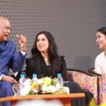 Navya Nair Instagram - Gratitude 🙏🏻 Felt so privileged and honoured to share the dias with the former president his excellency Ramnath Kovindji .. @presidentofindia14 Also felt overwhelmed when he appreciated my speech , infact my joy knew no bounds , like in the pictures i laughed like a kid with tender happiness … Thank you bahrain sncs , gss and bahrain billawas for the wonderfully hosted programme .. Got an oppurtunity to meet the minister of education mr madhu bangarappa @madhu_bangarappa , his excellency dr mohammad bahzad , (undersecretary ministry of foreign affairs ) her excellency @enas_almajed (under secretary ministry of social devolepment ) his excellency ambassador designate Vinod k jacob @vinod.k.jacob.3 , swami sachidananda president sivagiri mutt , chairman bkg holdings and the patron of sreenarayana community mr KG Baburajan ( babu uncle ) . Click by @j_i_j_o_a_m_m_a The Indian School