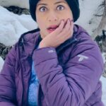 Navya Nair Instagram - Going with the trend .. kal raath aaya 😂😂😂😂 thank you @madhuridixitnene ❤️mam for the inspiration .. #justhchorsongvideo #justhchor #justhchormania #justhchortrending #chor #dancinginsnow #expressions #abhinaya #justforfun