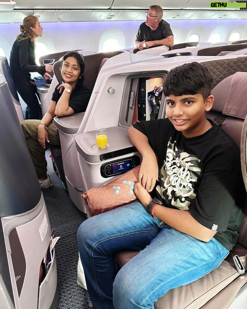 Navya Nair Instagram - Vacation mode is on. Making me with Mini Me. #vacation #vacationmode #mybabyboy #bali #tourism #explore