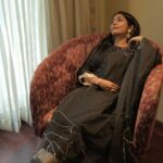 Navya Nair Instagram - Finding joy in the journey Costume @belleficial_couture Make up @reenuchandramukhi Pics @m_e_r__a_k_i #fashion #black #love