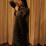 Navya Nair Instagram - Finding joy in the journey Costume @belleficial_couture Make up @reenuchandramukhi Pics @m_e_r__a_k_i #fashion #black #love