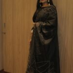 Navya Nair Instagram - Embracing every twist and turn on this beautiful journey called life. Costume @belleficial_couture Make up @reenuchandramukhi Pics @m_e_r__a_k_i #fashion #black #love