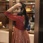 Navya Nair Instagram - This will be the last post of this series. I promise. Camera: @akhil_photography_tvm Makeup : @reenuchandramukhi Costume : @madebymilankochi #fashion #trivandrum