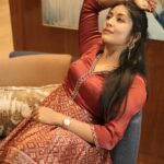 Navya Nair Instagram - This will be the last post of this series. I promise. Camera: @akhil_photography_tvm Makeup : @reenuchandramukhi Costume : @madebymilankochi #fashion #trivandrum