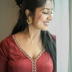 Navya Nair Instagram - Let the beauty of what you love be what you do. Camera: @akhil_photography_tvm Makeup : @reenuchandramukhi Costume : @madebymilankochi #fashion #trivandrum